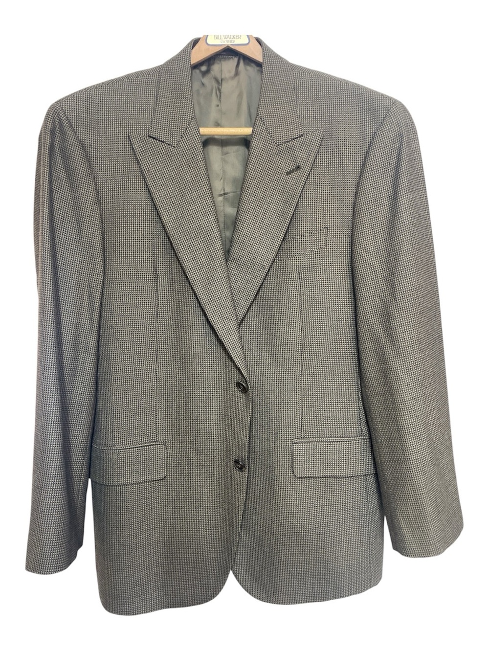 Joseph Abboud vintage 100%wool micro check blazer